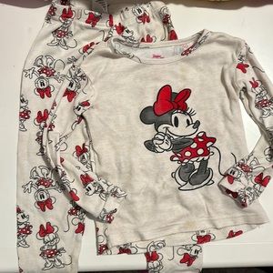 Toddler Minnie pajama set